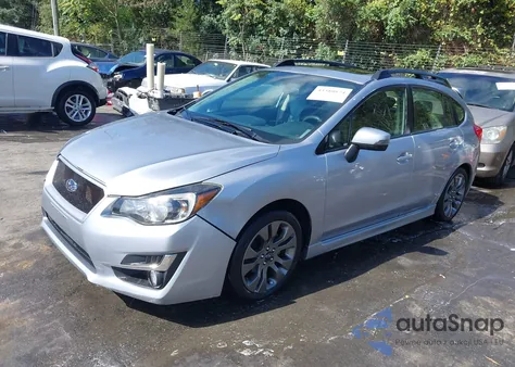 2016 Subaru Impreza 2.0I Sport Premium из США, поврежденный, VIN JF1GPAP68G8250968